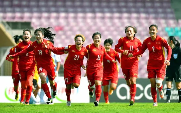 Bóng đá nữ Việt Nam vượt xa Thái Lan trên BXH FIFA