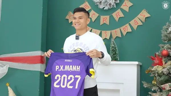Phạm Xuân Mạnh đầu quân cho Hà Nội FC