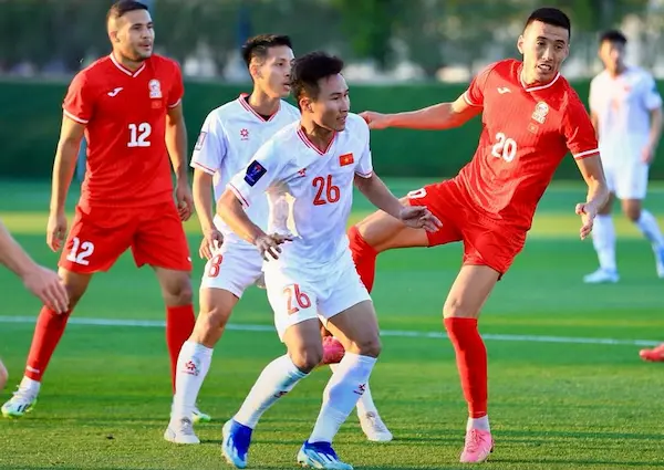 Tuyển Việt Nam thất bại đáng tiếc trước Kyrgyzstan