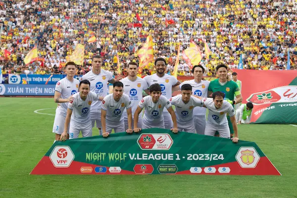 Đội tuyển Nam Định vô địch V League 2023/2024