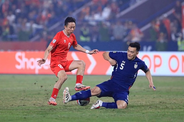 Tuyển Việt Nam tăng điểm trên BXH FIFA nhờ thắng Thái Lan