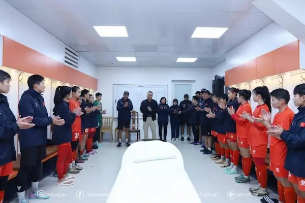 ĐT nữ Việt Nam nhận được sự động viên gì?