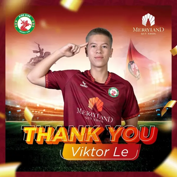 Victor Lê có bến đỗ mới trước thềm lượt về V-League 2024