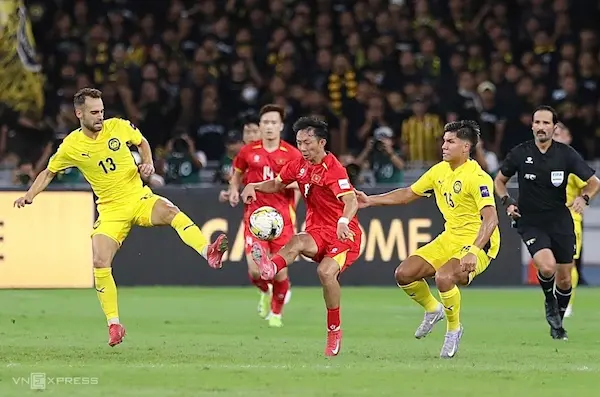Kết quả trận Việt Nam vs Malaysia vòng loại Asean Cup thay đổi?